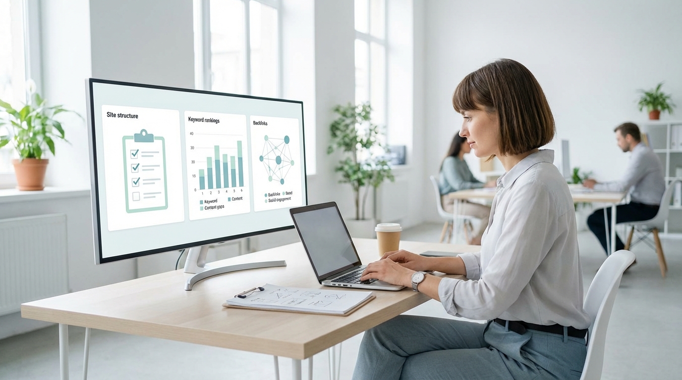 découvrez notre checklist complète pour un audit seo efficace : analyse technique, optimisation du contenu et amélioration de la popularité de votre site, étape par étape.