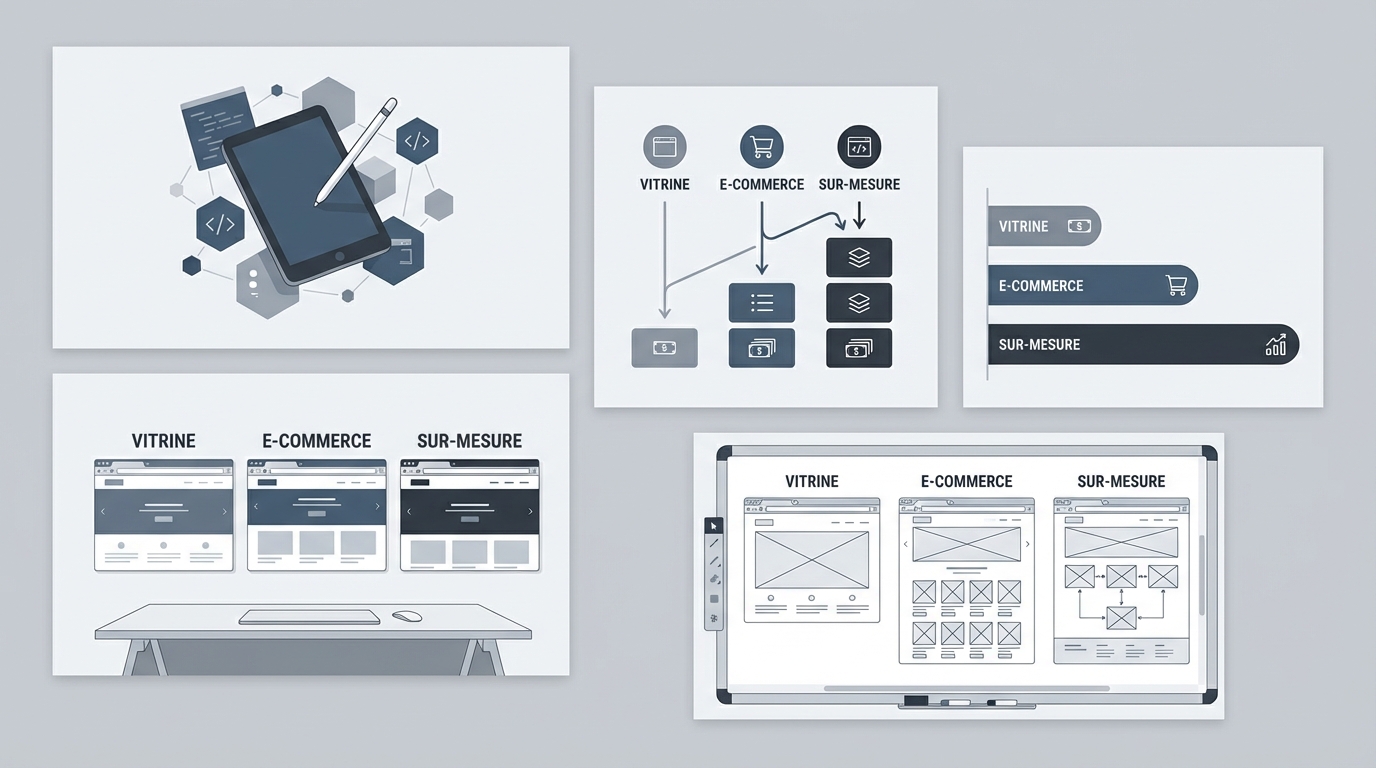 découvrez le coût réel d'un site internet selon son type : vitrine, e-commerce ou sur-mesure. guide complet des prix pour bien choisir votre projet web.