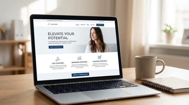 découvrez comment créer un site efficace pour coach ou freelance avec une structure optimisée qui convertit vos visiteurs en clients grâce à des offres adaptées.