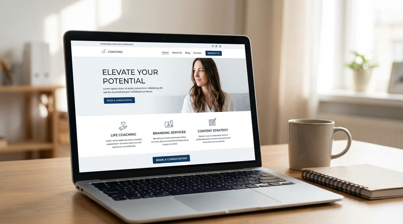 découvrez comment créer un site efficace pour coach ou freelance avec une structure optimisée qui convertit vos visiteurs en clients grâce à des offres adaptées.