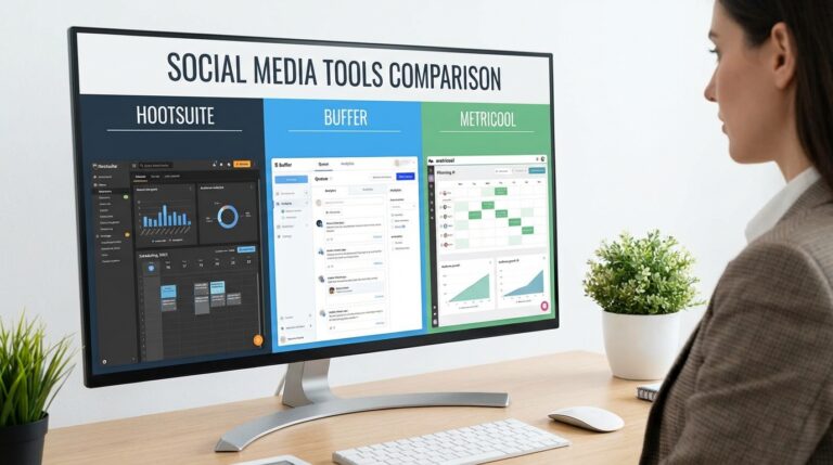 découvrez notre comparatif honnête 2026 entre hootsuite, buffer et metricool pour choisir l'outil de gestion des réseaux sociaux adapté à vos besoins.