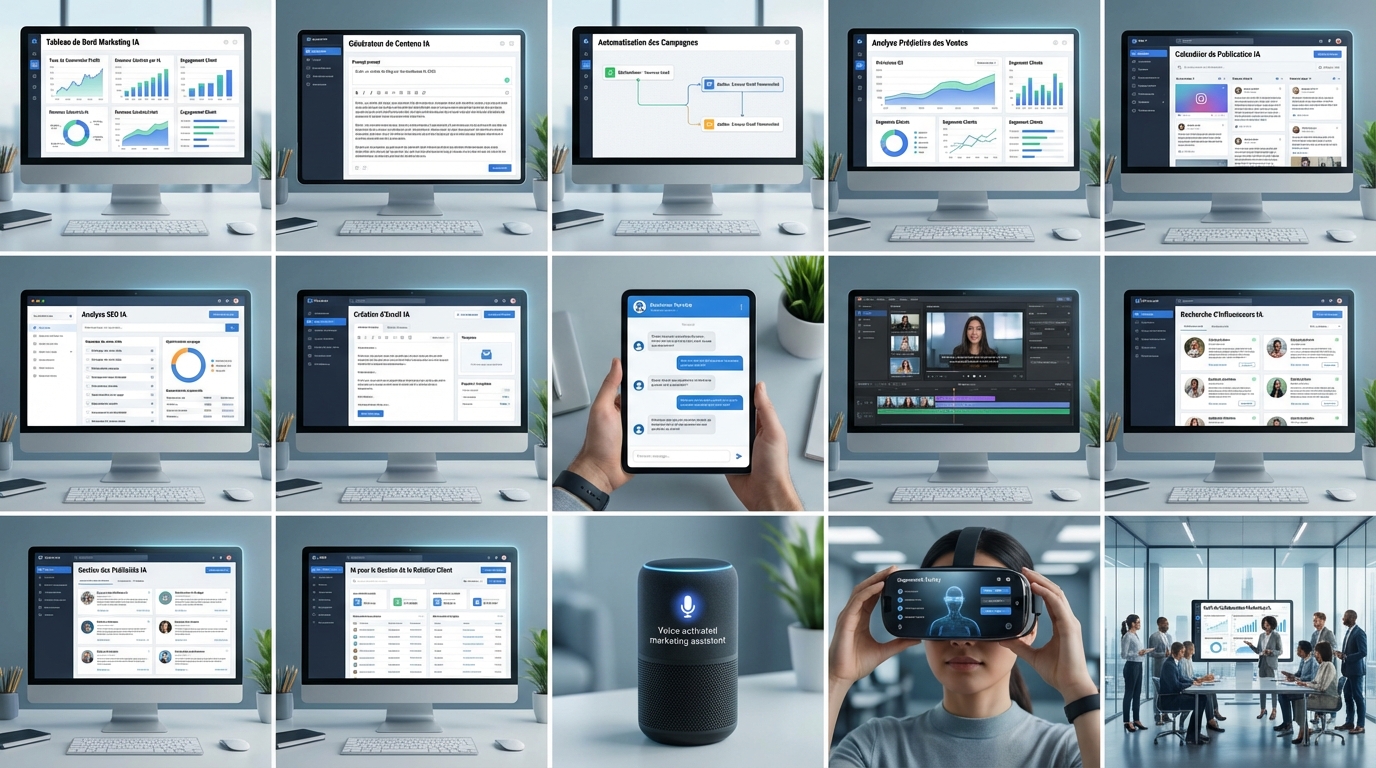 découvrez les 15 meilleurs outils d’ia pour le marketing en 2026 avec un comparatif détaillé et des cas d’usage concrets pour optimiser vos campagnes et stratégies.