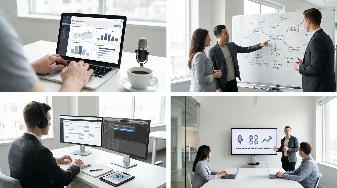 découvrez comment lancer un podcast marketing efficace pour attirer des prospects qualifiés et booster votre visibilité. guide complet pour réussir votre stratégie audio.