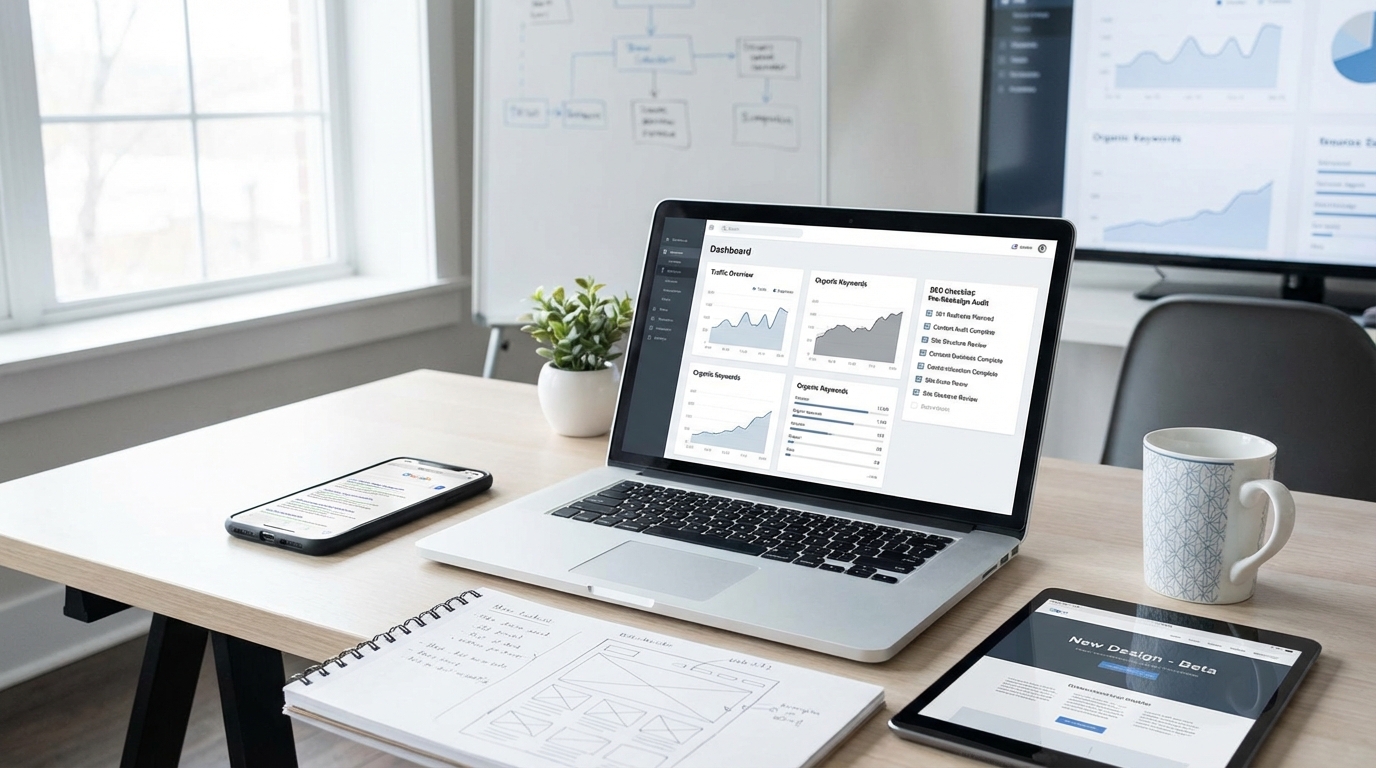 découvrez notre checklist seo essentielle pour réussir la refonte de votre site de niche sans perdre de trafic. optimisez votre référencement et maintenez votre visibilité en ligne.
