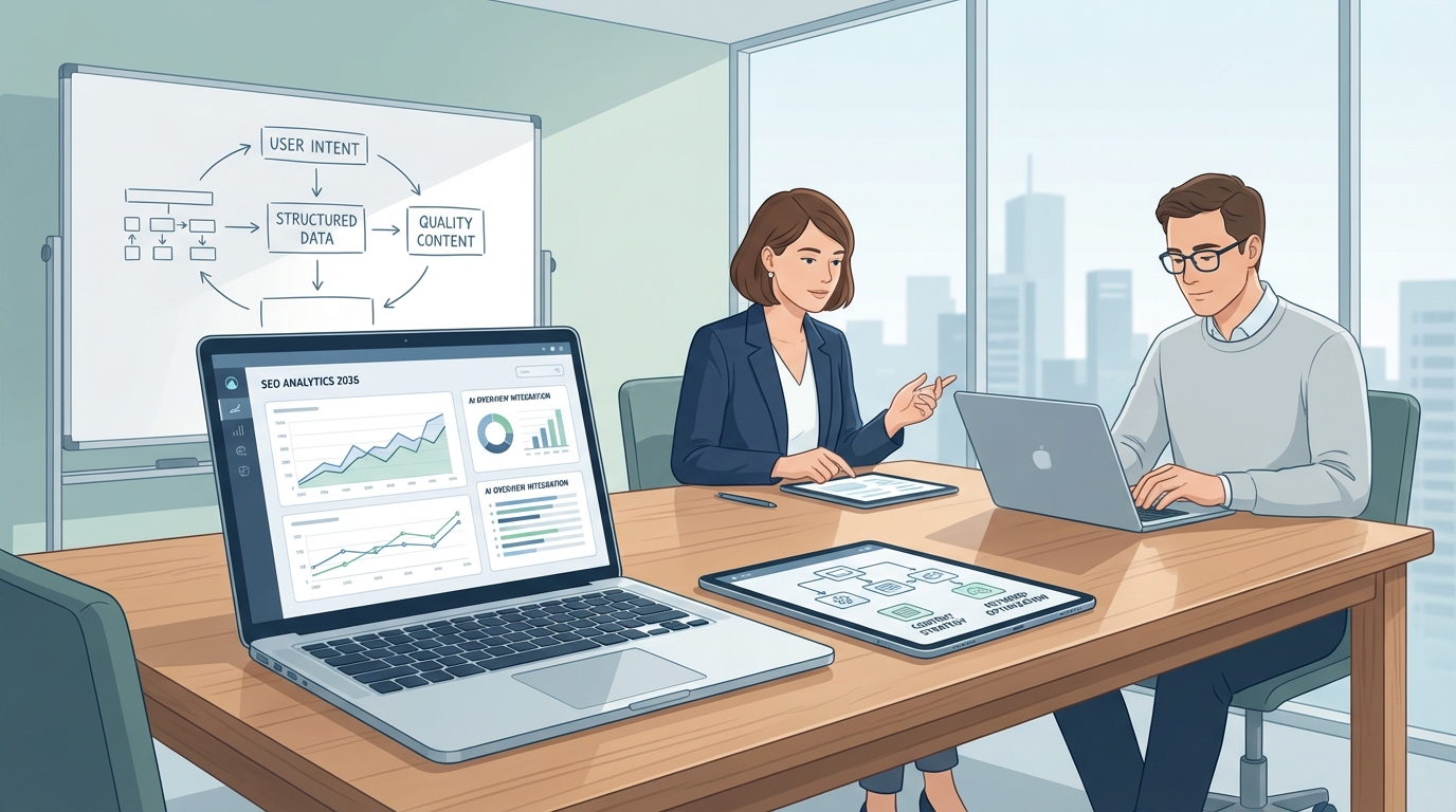 découvrez le guide complet du seo en 2026 pour booster votre positionnement sur google, avec un focus sur les dernières techniques et l'intégration de l'ia.