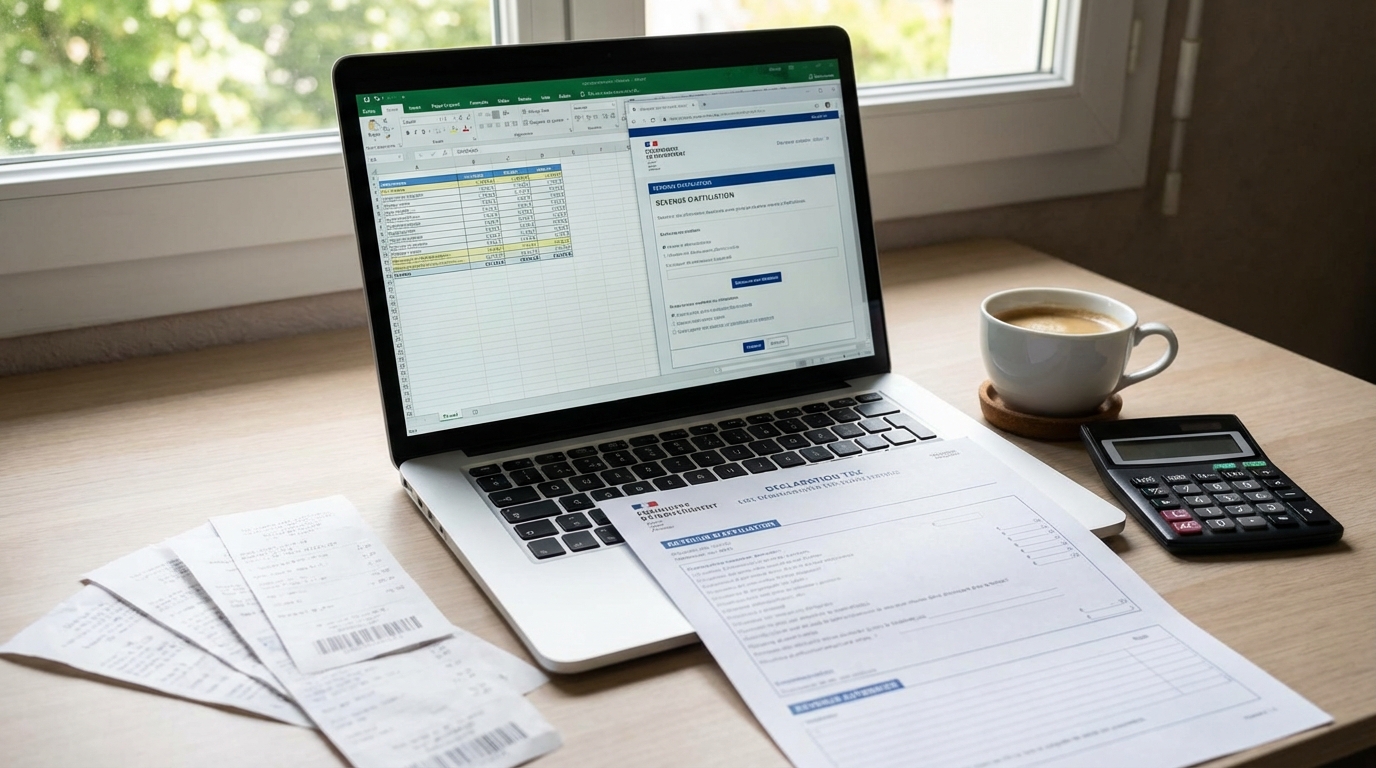 déclarer revenus affiliation - Image de couverture