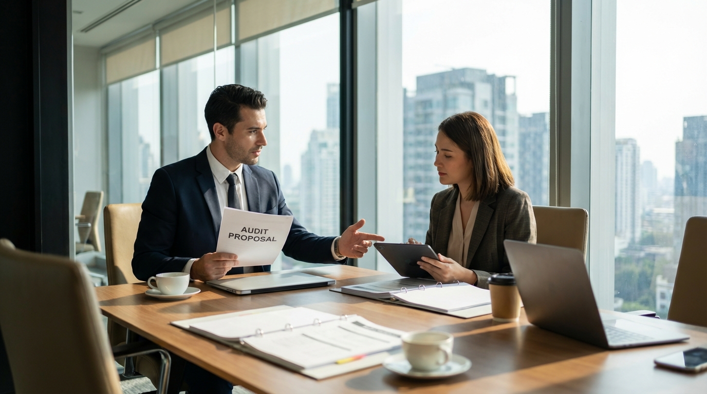 vendre audit - Image de couverture