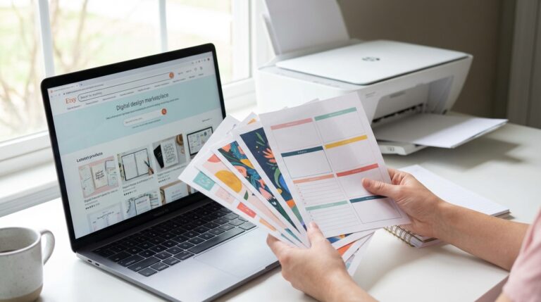Vendre des Printables en 2026 : Guide Complet pour Gagner 3000€/mois