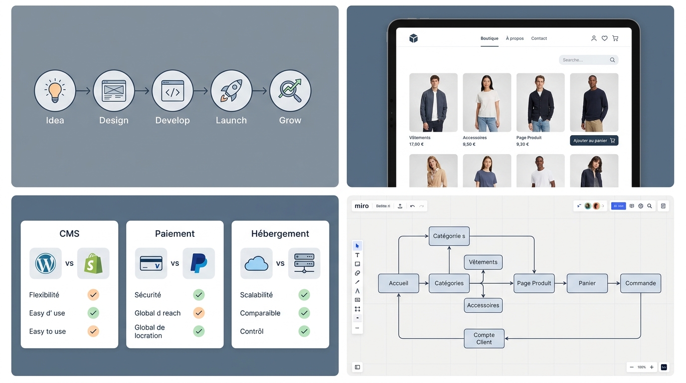 découvrez comment créer un site e-commerce réussi : guide complet des étapes clés, choix techniques indispensables et erreurs courantes à éviter pour booster votre boutique en ligne.