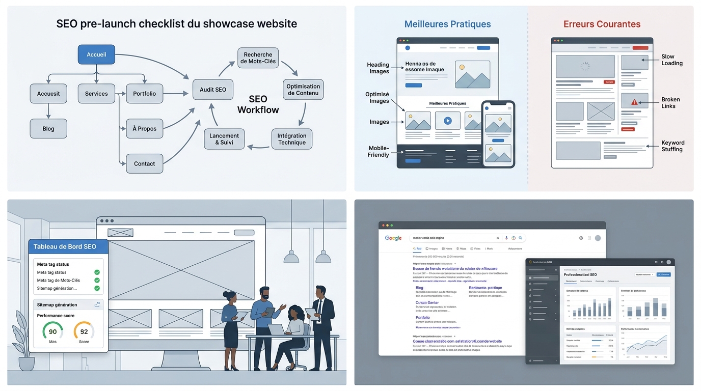 découvrez la checklist complète pour optimiser le seo de votre site vitrine avant sa mise en ligne et assurez-vous une visibilité maximale sur les moteurs de recherche.