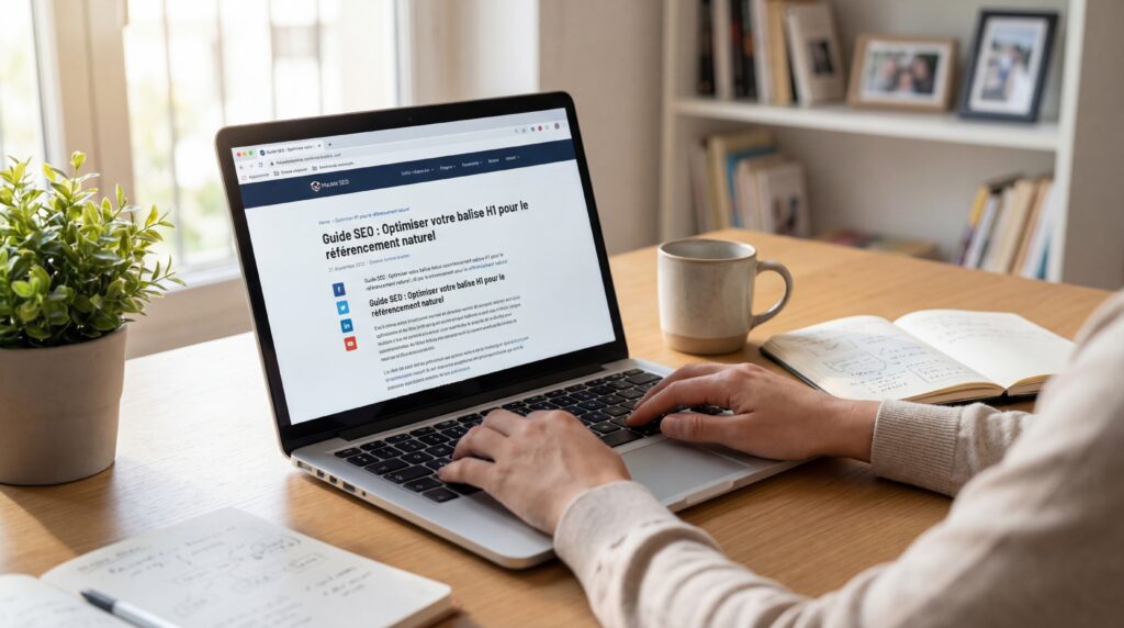 SEO référencement naturel H1 - Image de couverture