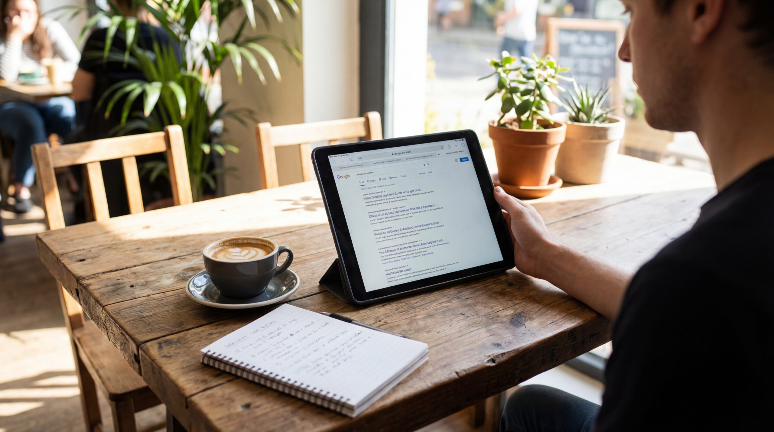 référencement naturel SEO contenu en situation réelle