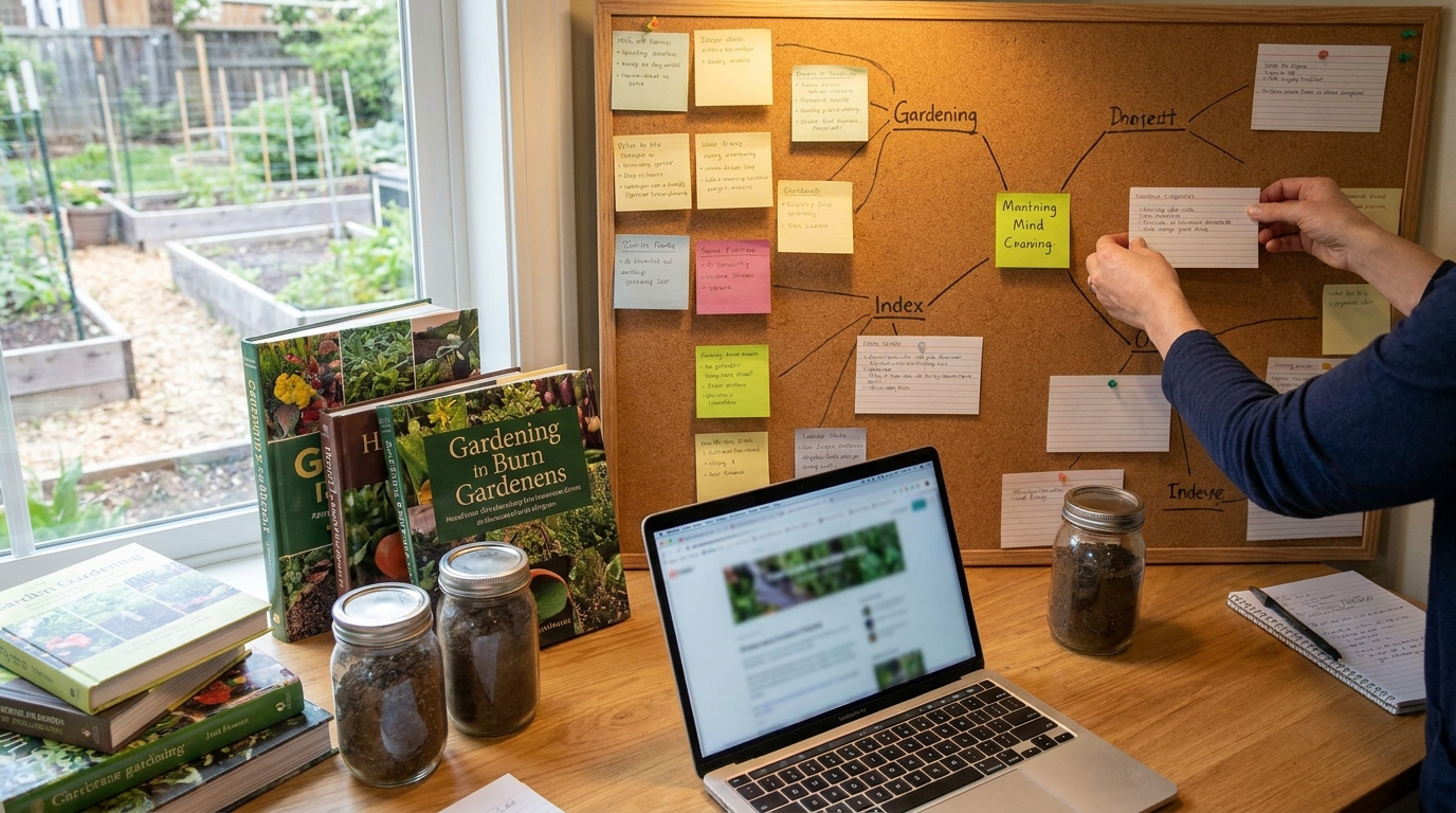 structure d'un site de niche authority site en situation réelle