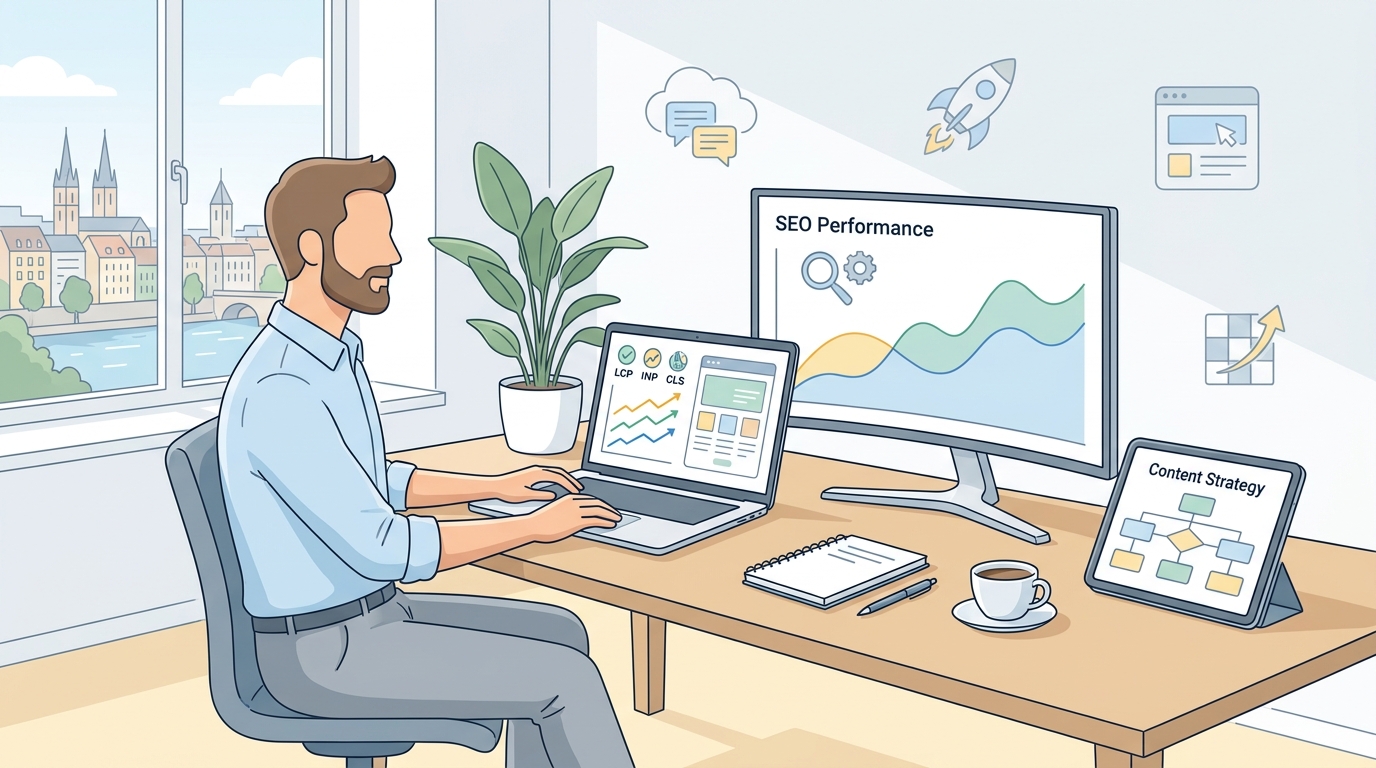 découvrez comment optimiser les core web vitals, notamment lcp, inp et cls, pour améliorer la performance de votre site web sans compromettre son intégrité ni son design.