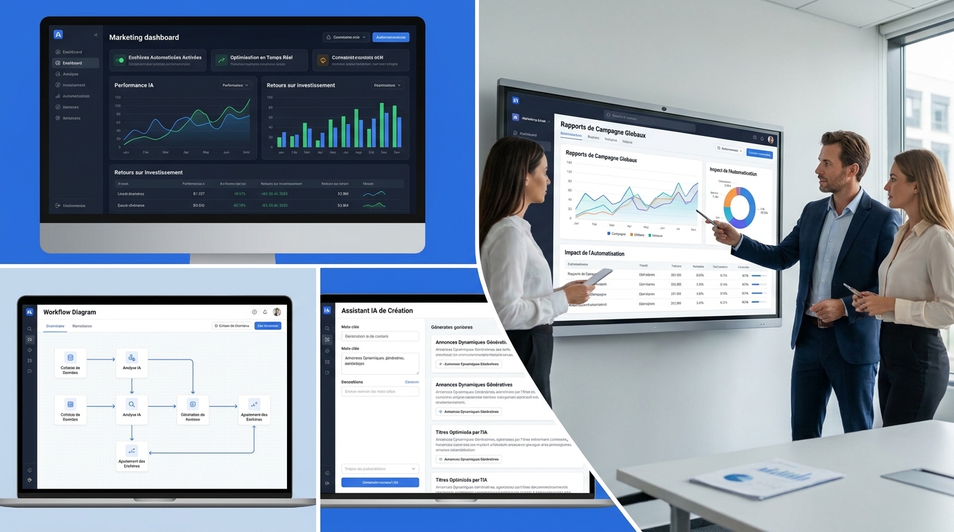 découvrez comment optimiser vos campagnes google ads grâce à l'intelligence artificielle, en utilisant les enchères automatiques et les assets génératifs pour maximiser vos performances publicitaires.