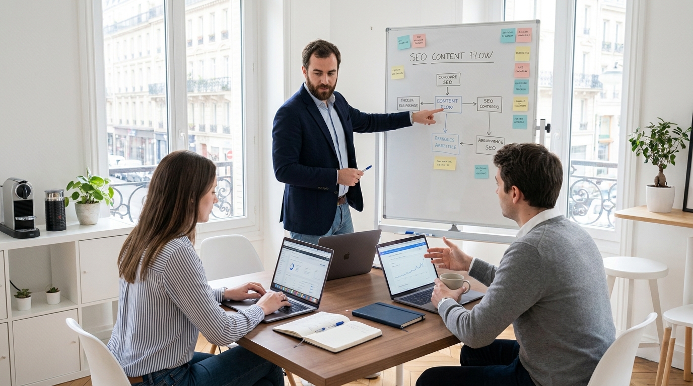 découvrez un modèle gratuit de plan de contenu seo et une méthode efficace pour remplir votre pipeline de contenus optimisés et améliorer votre référencement.