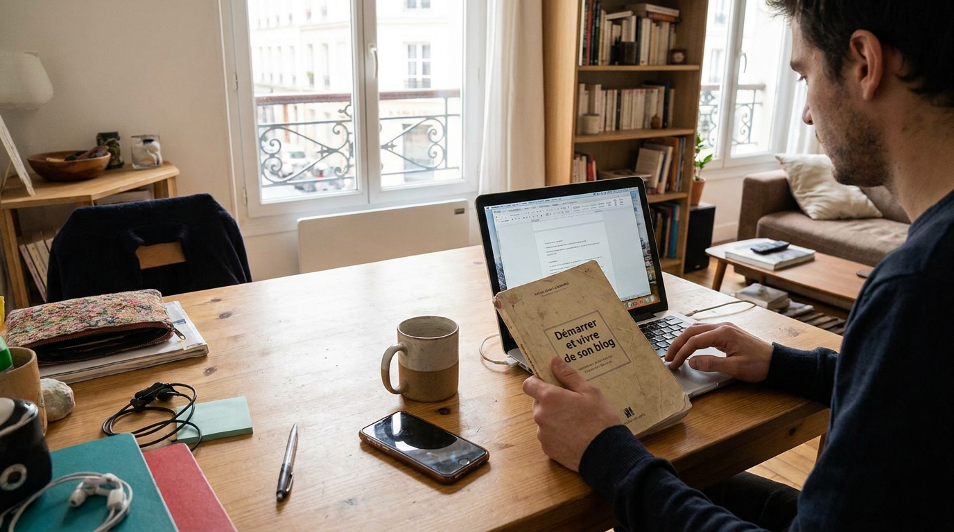 blogging rentable — démarrer et vivre de son blog en situation réelle